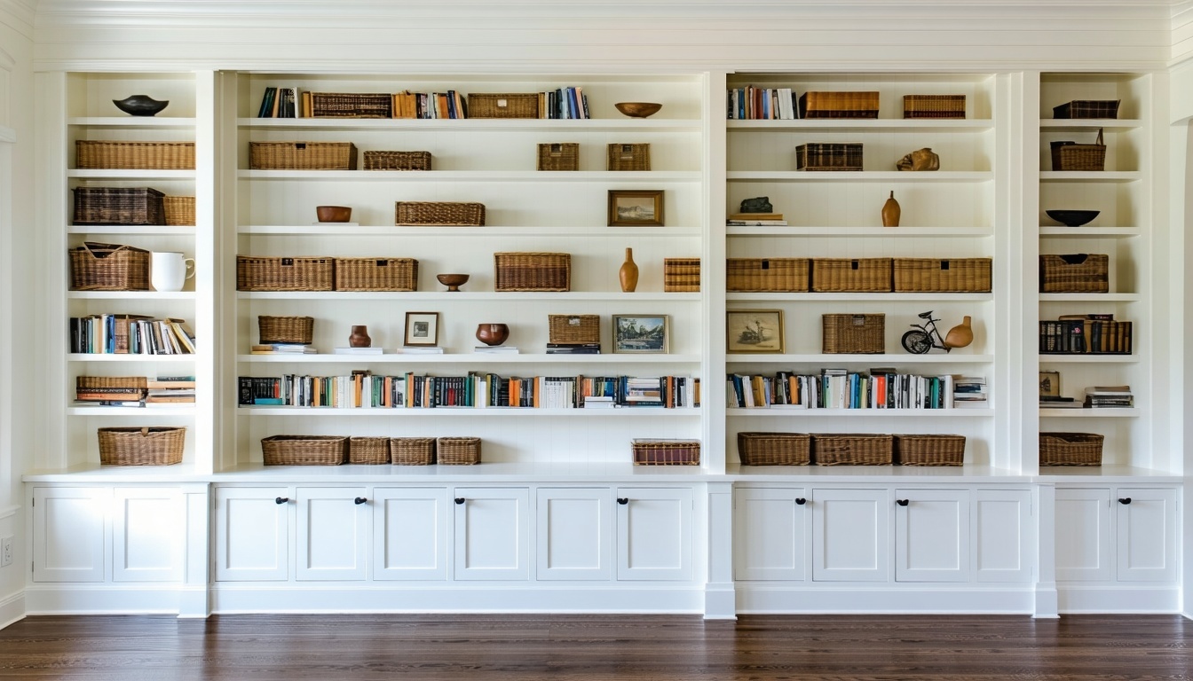 Beautiful Built-in Shelves