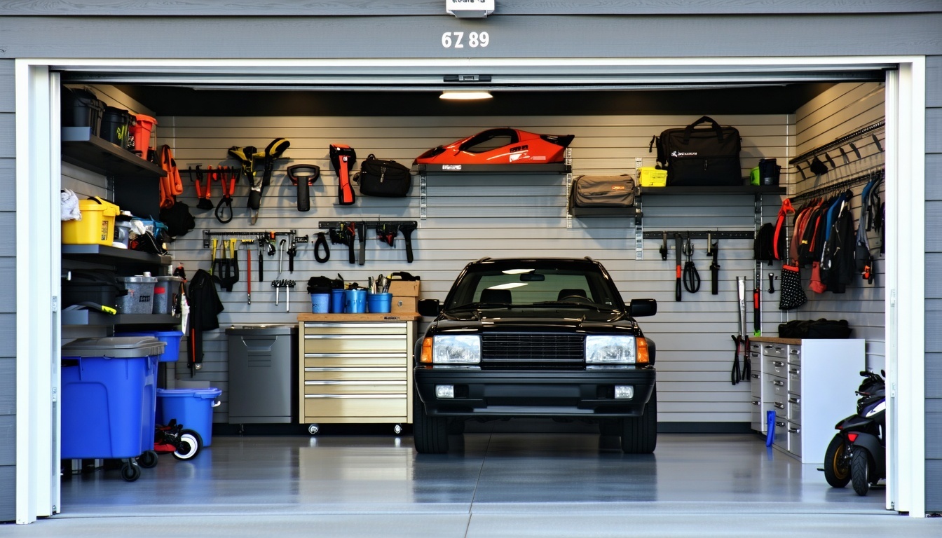 Modern Garage Storage Solution